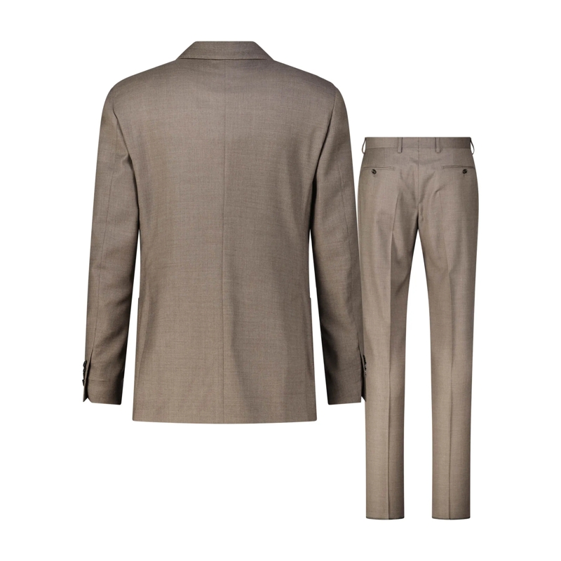 Lardini Anzugkombination Zweiteiliger Anzug aus Schurwolle schwarz(Image 2)