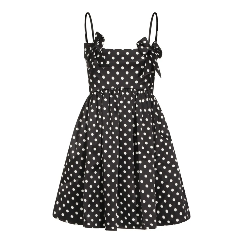 GANNI Minikleid Black Sand Dress Black