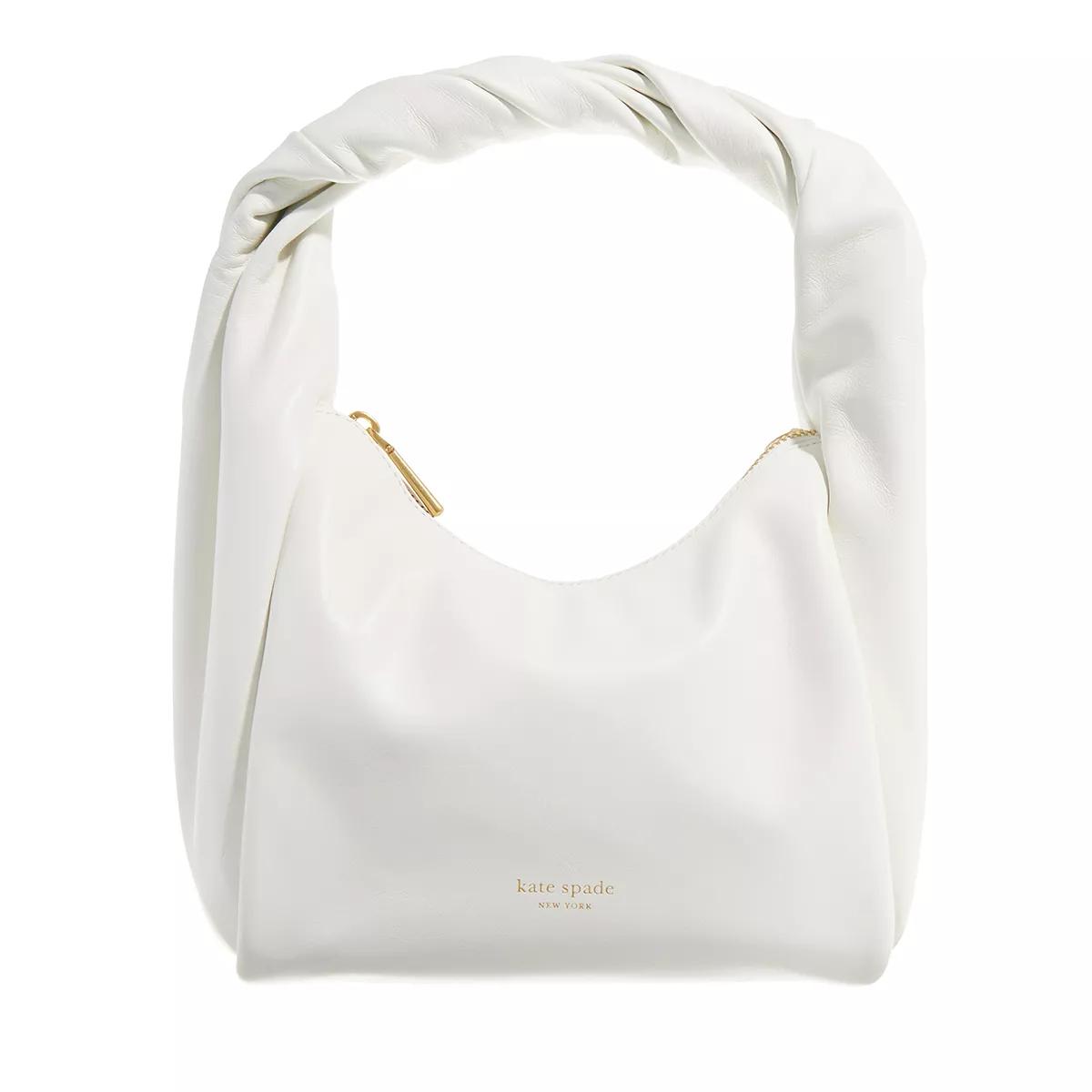 Kate Spade New York Crossbody Bags - Twirl Smooth Leather Top Handle - Gr. unisize - in Creme - für Damen