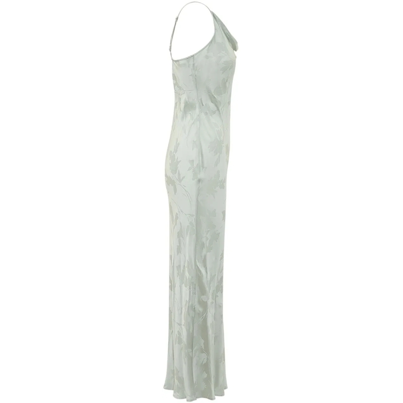 Calvin Klein Maxikleid Abito Maxi Slip con Spalline Sottili grün(Image 3)