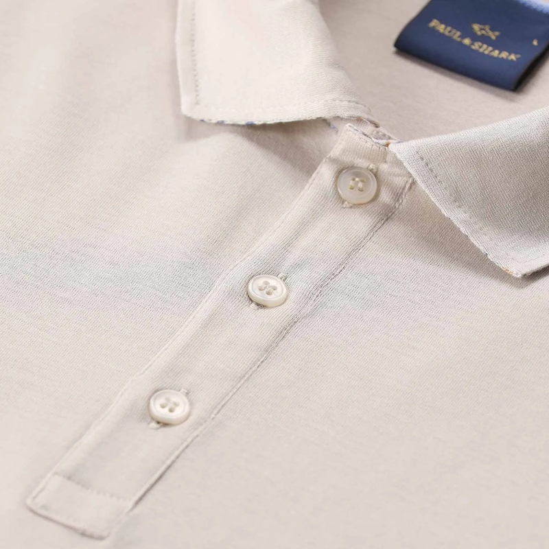 Paul & Shark Polohemd Polshirt aus Baumwolle orange(Image 8)