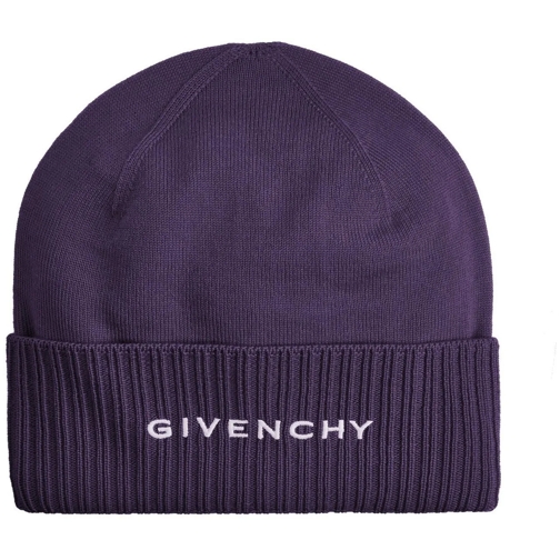 Givenchy T-shirts Givenchy Wool Logo Hat lila