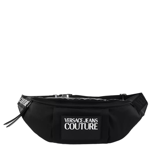 Versace Jeans Couture Belt Bag One Pocket Black Crossbody Bag
