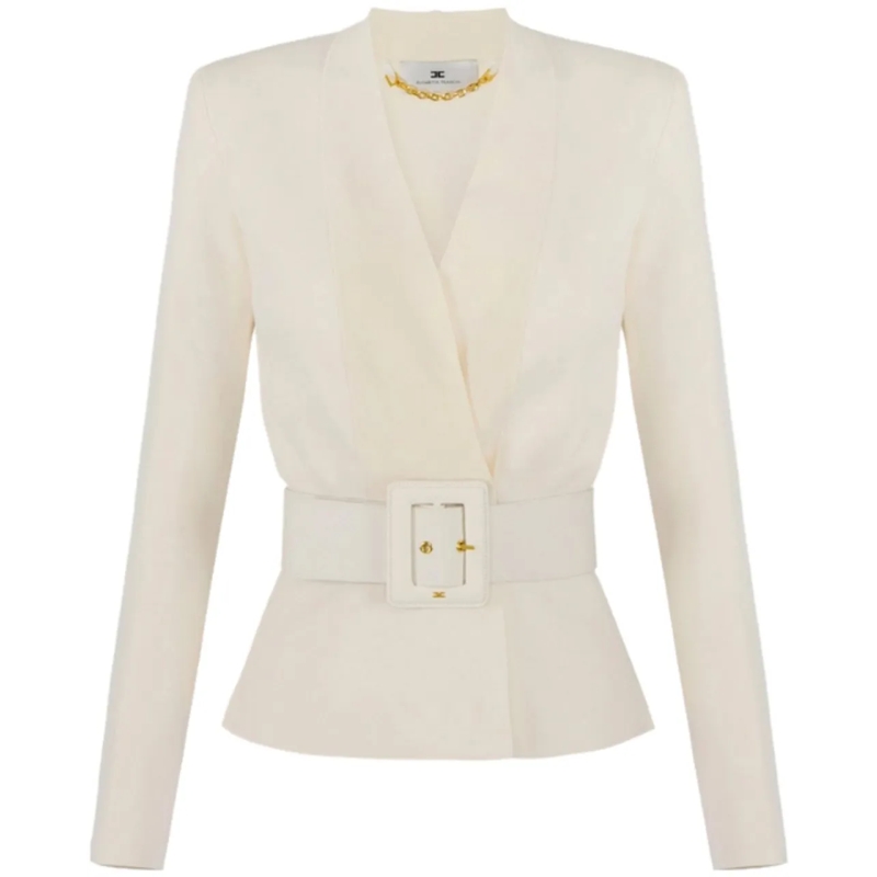 Elisabetta Franchi Übergangsjacke Jackets Latte braun