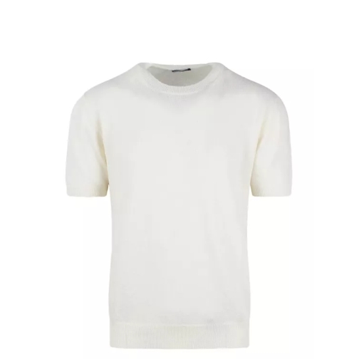 Drumohr Sponge T-Shirt White 
