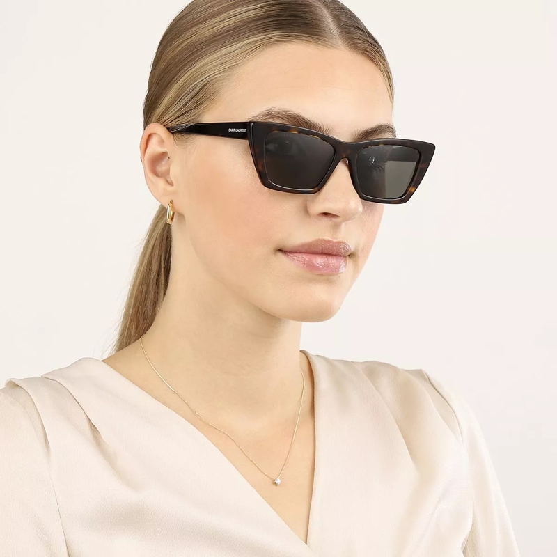 Saint Laurent Sonnenbrille SL 276 MICA-002 53 Sunglass WOMAN ACETAT Havana(Image 2)