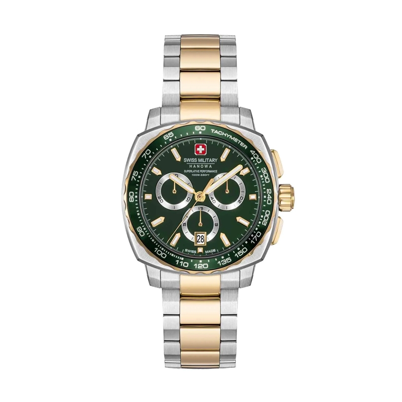 Swiss Military Hanowa Automatikuhr Quarzuhr Speedwell gold
