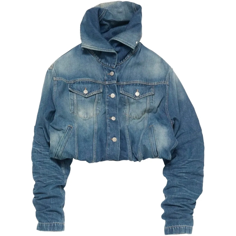 Acne Studios Veste de transition Acne Studios Denim Jacket Mid Blue blau