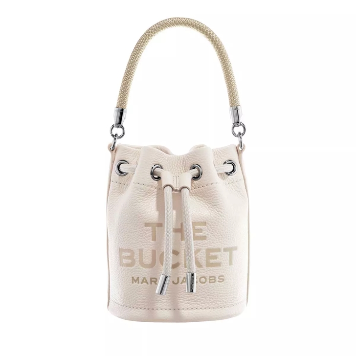 White bucket bag discount leather