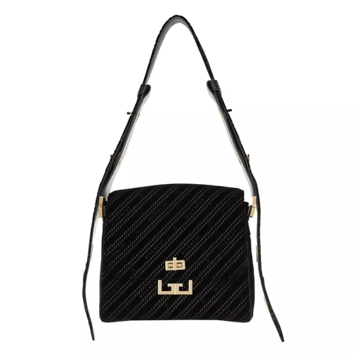 Givenchy Eden Bag Medium Velvet Black Crossbodytas