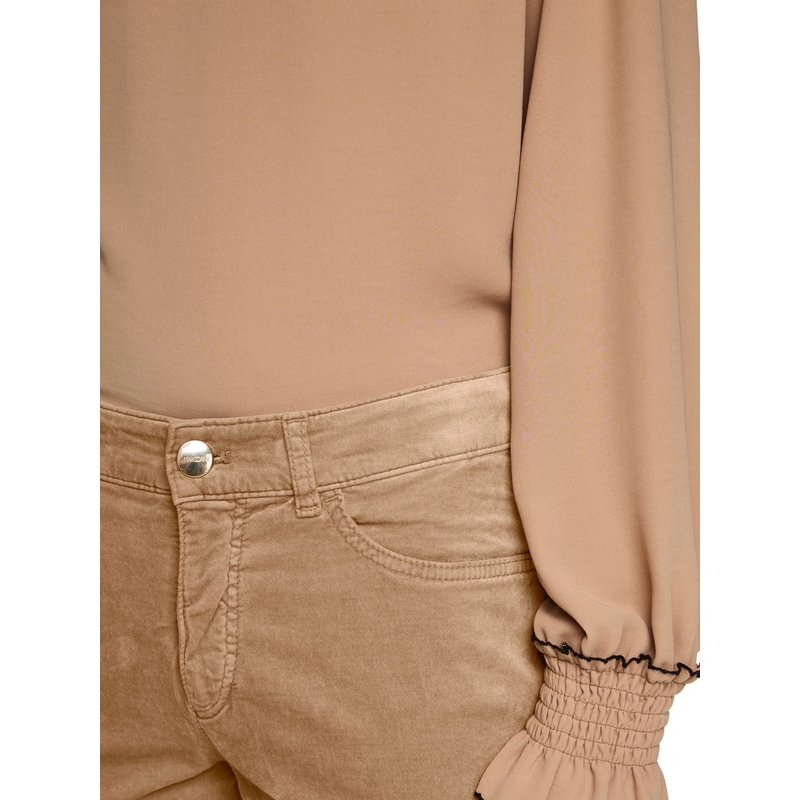 Marc Cain Stoffen broek Hose SILEA tannin(Image 4)