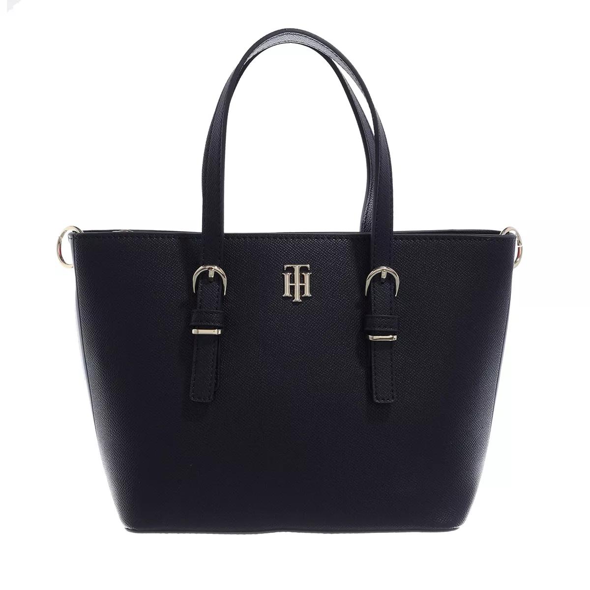 dal Skylight for eksempel Tommy Hilfiger Th Timeless Small Tote Corp Navy Corporate | Tote |  fashionette