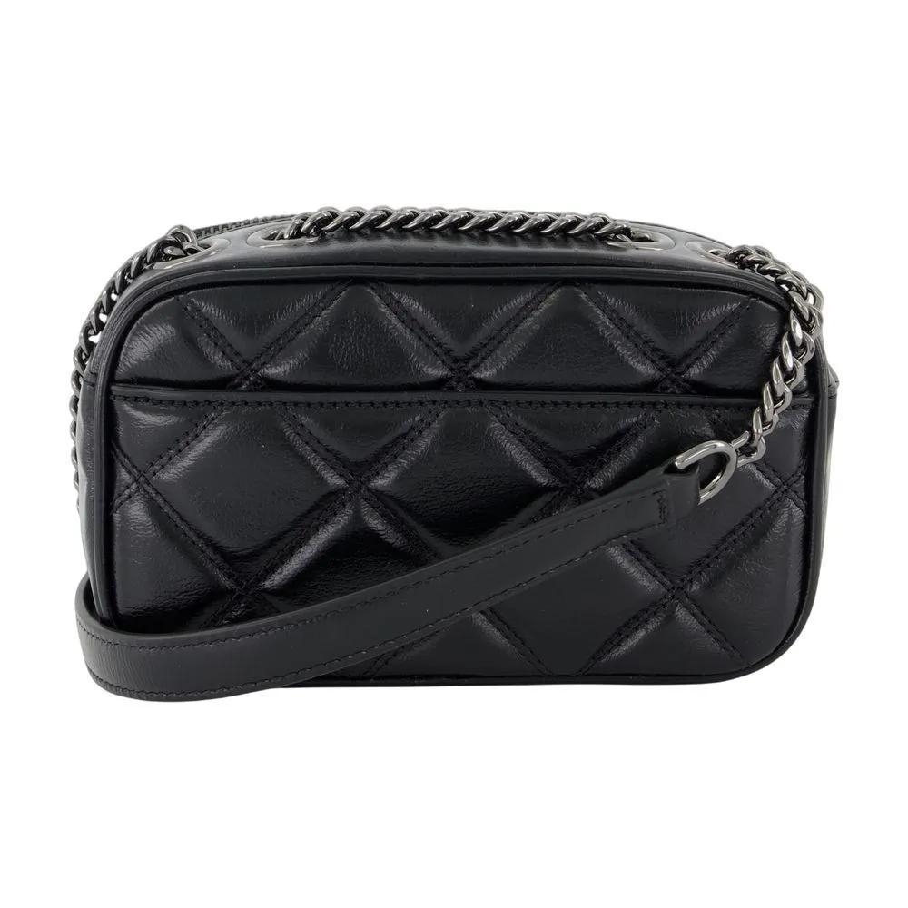 Marc Jacobs Hobo bags The Snapshot Crossbody Leather Black in zwart