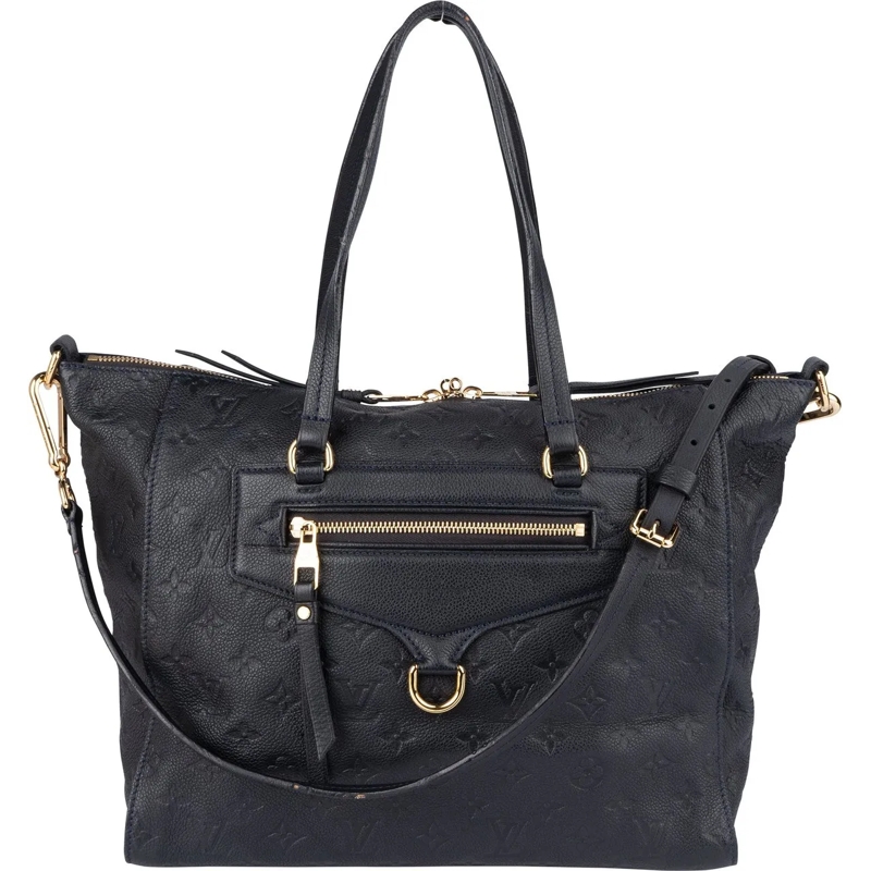 Louis Vuitton Tote Louis Vuitton Leather Empreinte Monogram Lumineuse dunkelblau
