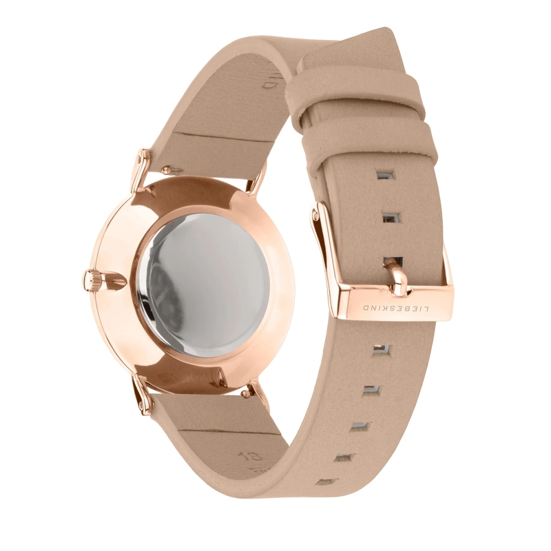 Liebeskind Berlin Quarzuhr Echtleder The Leather One beige(Image 3)