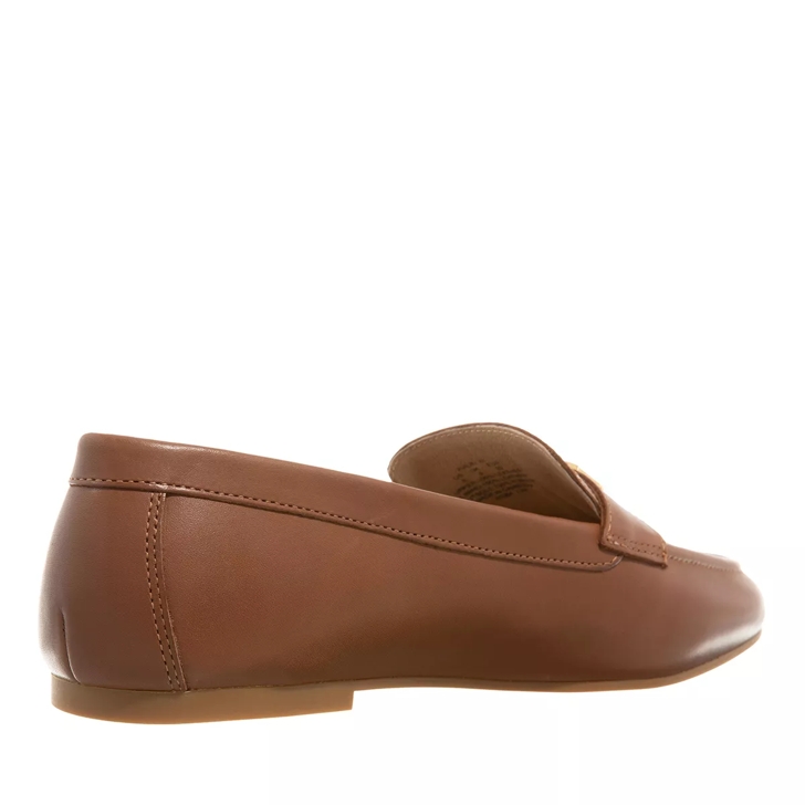 Lauren Ralph Lauren Averi Iii Flats Loafer Deep Saddle Tan Loafer