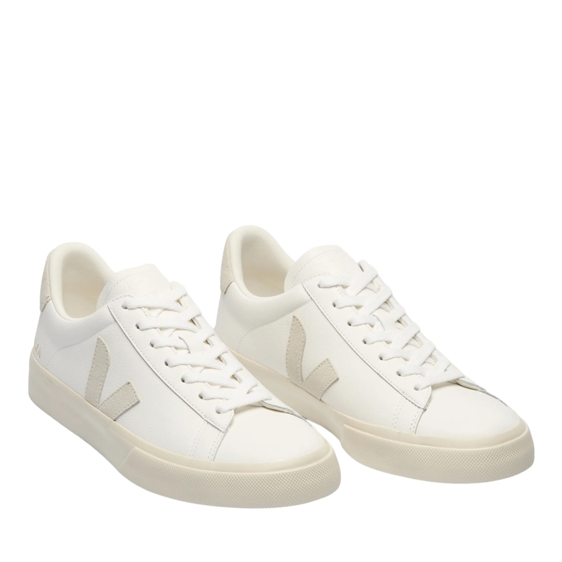 Veja Low-Top-Sneaker Campo Leather Extra White Natural Suede(Image 2)