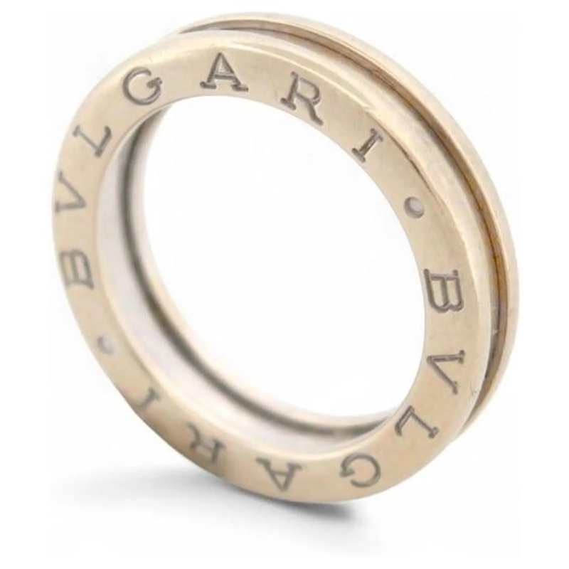 BVLGARI Ring BULGARI B.ZERO1 RING AN852423 55 IN 18K WEISSGOLD  silber