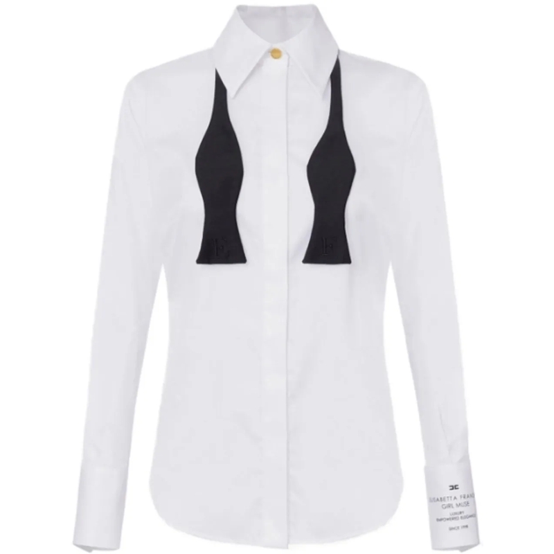 Elisabetta Franchi Chemisier Shirts White weiß