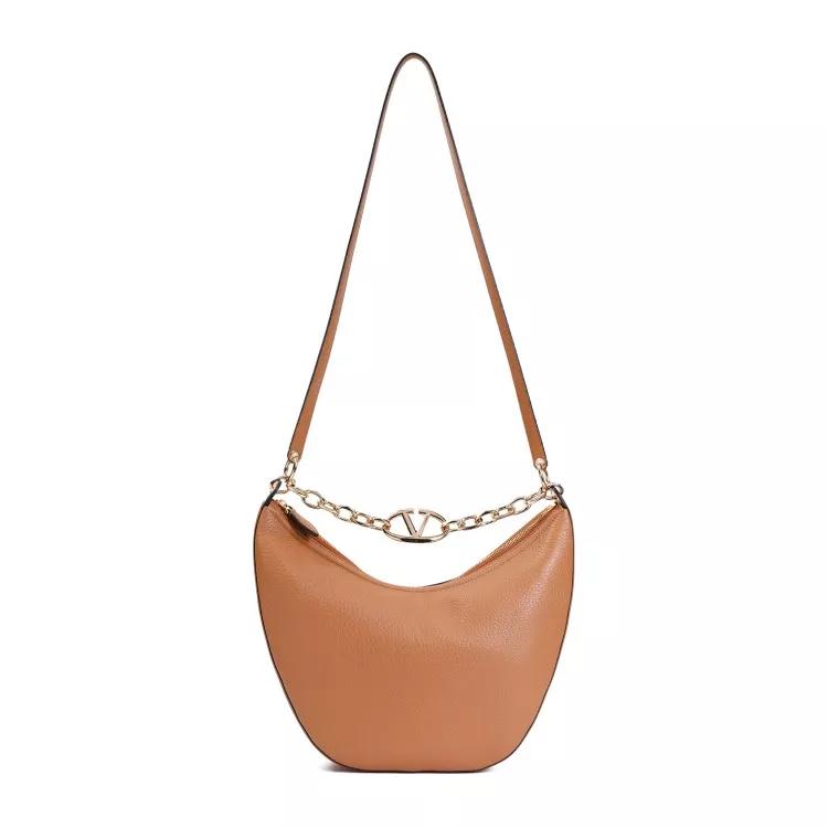 VALENTINO Shopper - V Logo Moon Medium Hobo Bag - Gr. unisize - in Beige - für Damen