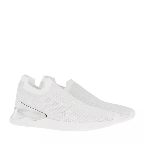 DKNY Rela Slip On Sneaker White/Silver sneaker à enfiler