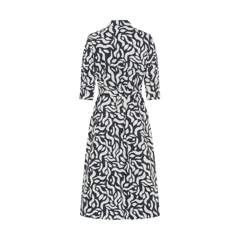 Marc Aurel Midikleid Hemdblusenkleid weiss(Image 5)