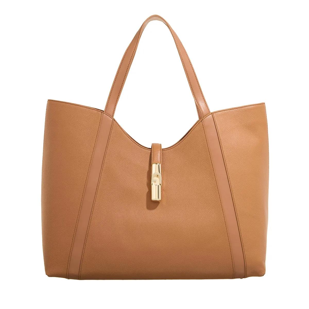 Furla Women's Cognac Hobo Bags - Goccia Hobo - Hobo Bags For Unisize