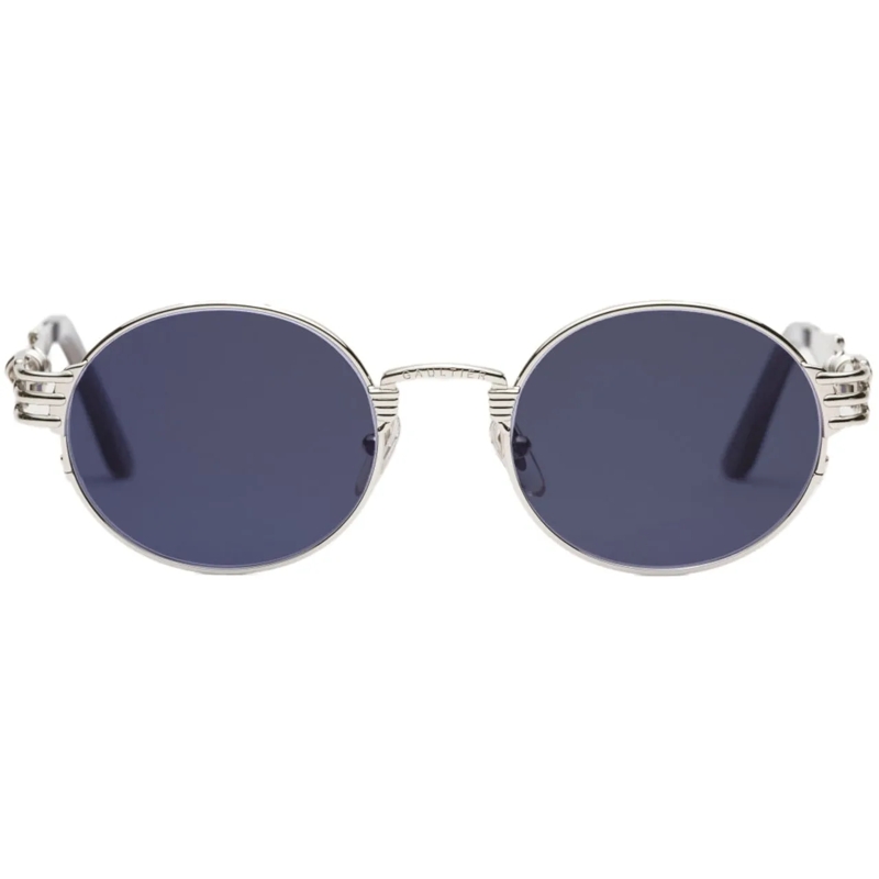 Jean Paul Gaultier Sonnenbrille Lunette Double Ressort Silver silber