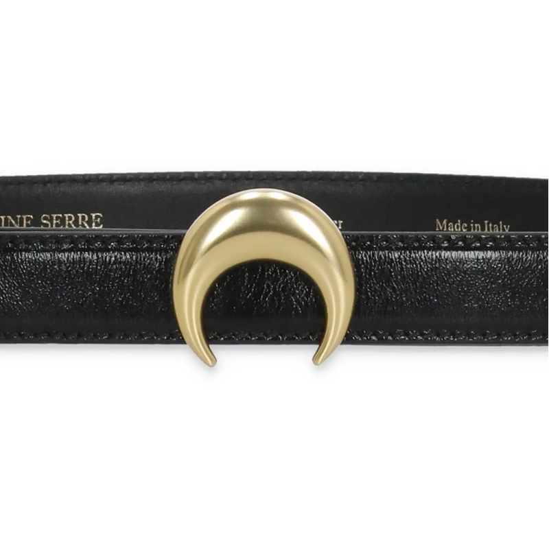 Marine Serre Veste de transition Belts Black schwarz(Image 2)