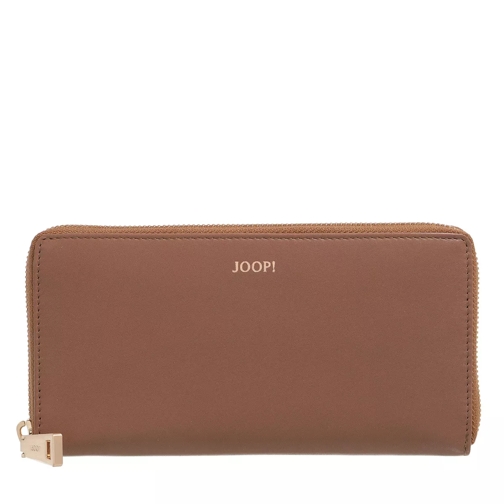 JOOP! Sofisticato 1.0 Melete Lh11Z Cognac Portemonnaie mit Zip-Around-Reißverschluss