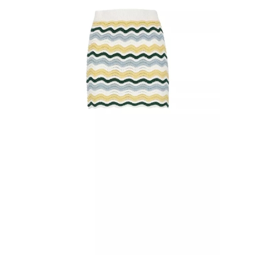 Casablanca Cotton Skirt Multicolor 