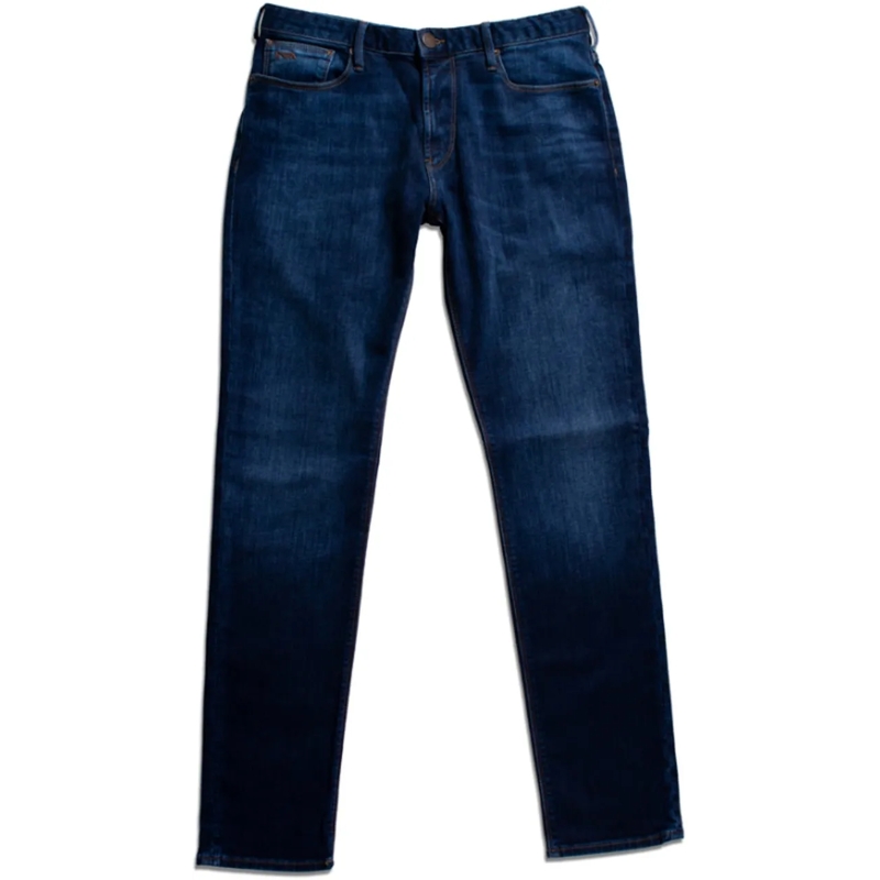 Emporio Armani Jeans à jambe droite Jeans Blue blau
