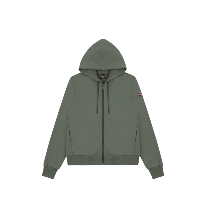 Colmar Originals  Zip-Up Hoodie With Drawstring Hood Grey