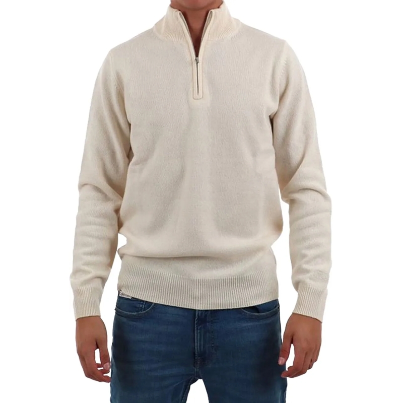 Mc2 Saint Barth  Sweaters 10 Off White weiß