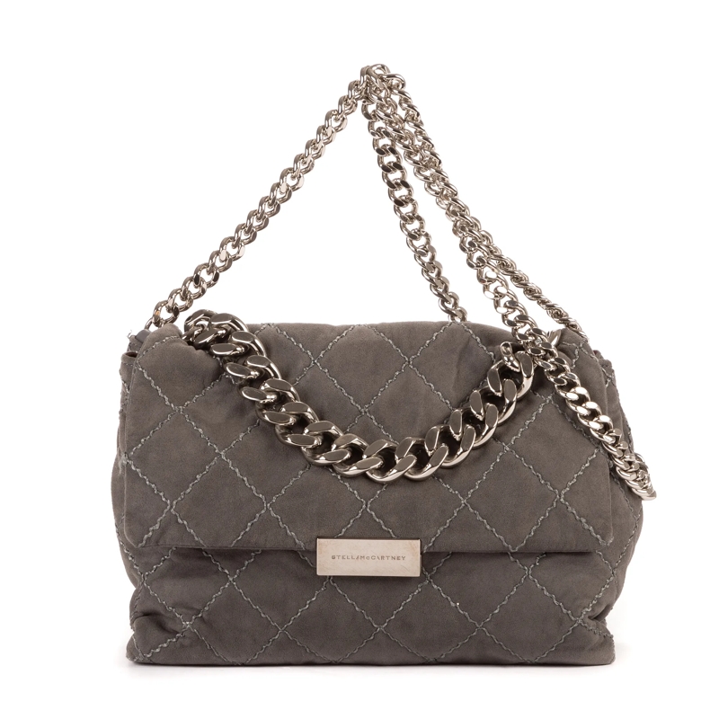 Stella McCartney Crossbody Bag Beckett Flap grau