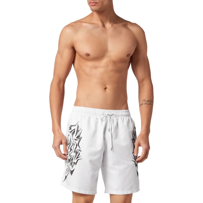 Plein Sport  Badehose Tiger weiss(Image 3)