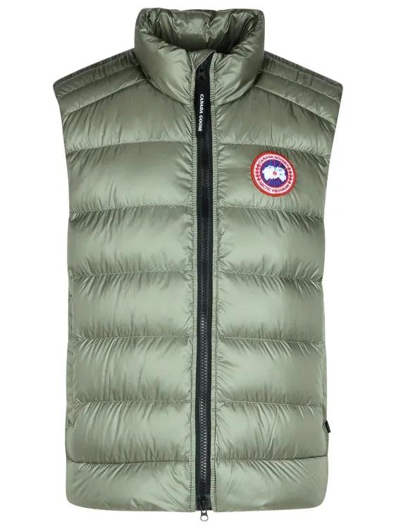 Canada Goose - Crofton%27 Green Polyamide Vest - Größe M - grün