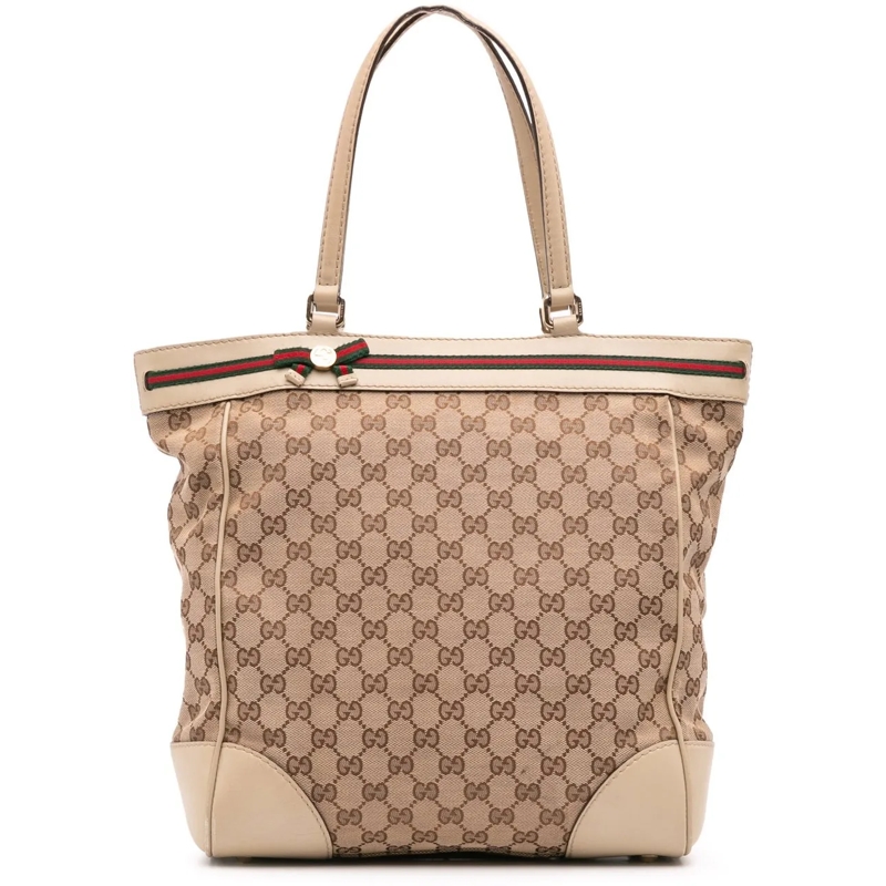 Gucci Shopper GG Canvas Mayfair Tote braun