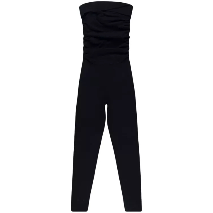 Khaite Tela Fitted Jumpsuit Black Jumpsuits