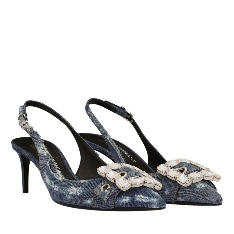 Dolce&Gabbana Pumps Sandals Blue blau