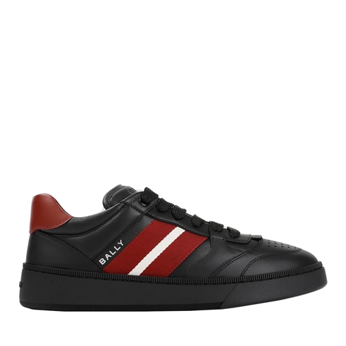 Bally Low-Top Sneaker Rebby Black Calf Leather Sneakers Black