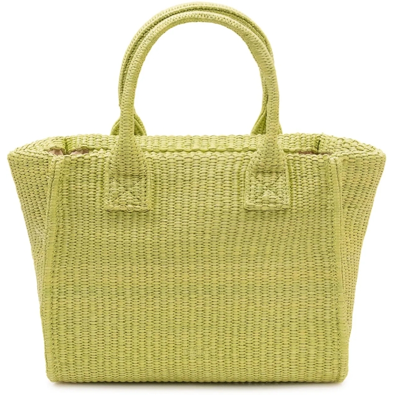 Pinko Weekender Borsa Beach Shopper Mini con Manici gelb(Image 3)