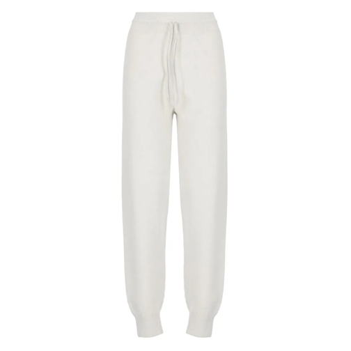 Fabiana Filippi Ivory Wool Pants Neutrals Jogginghosen