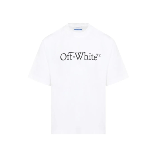 Off-White T-Shirts Big Bookish Skate T-Shirt White