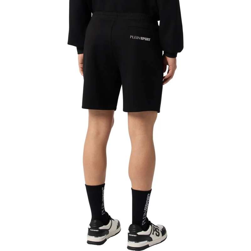 Plein Sport Shorts Jogging Shorts Chrome Scratch schwarz(Image 2)