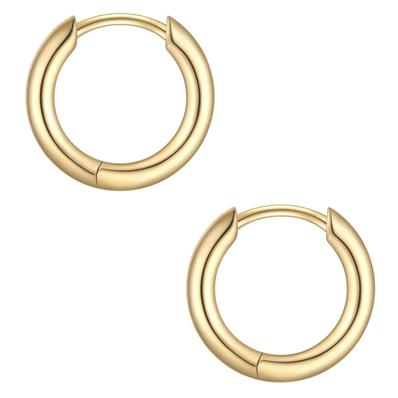 Glanzstücke München Ohrhänger Sterling Silber Creolen gold(Image 3)