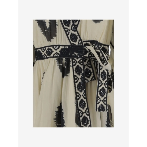 CALLING JUNE Mini robes Marlin Cotton Mini Dress Black (Image 3)