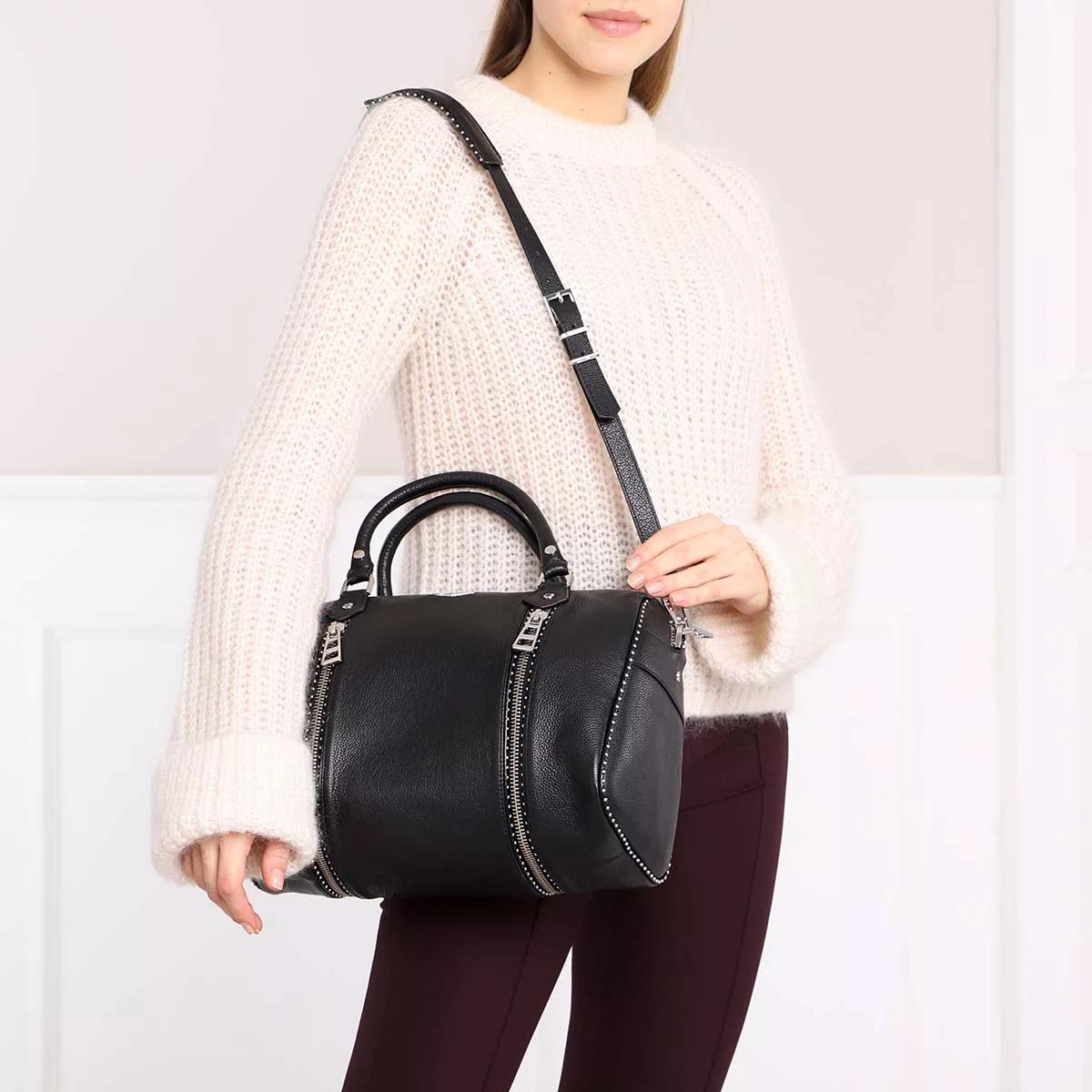 Zadig & Voltaire Weekender Sunny Medium Studs Travel Bag in zwart