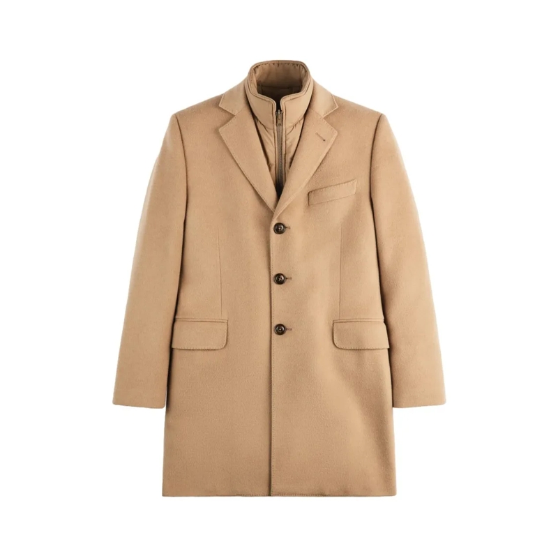 Fay Blazer Medium Camel Easy Db Coat Brown