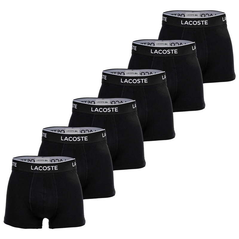 Lacoste  6er Pack schwarz